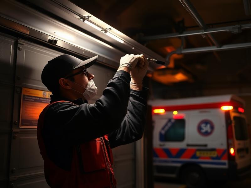 Emergency garage door repair service available 24/7